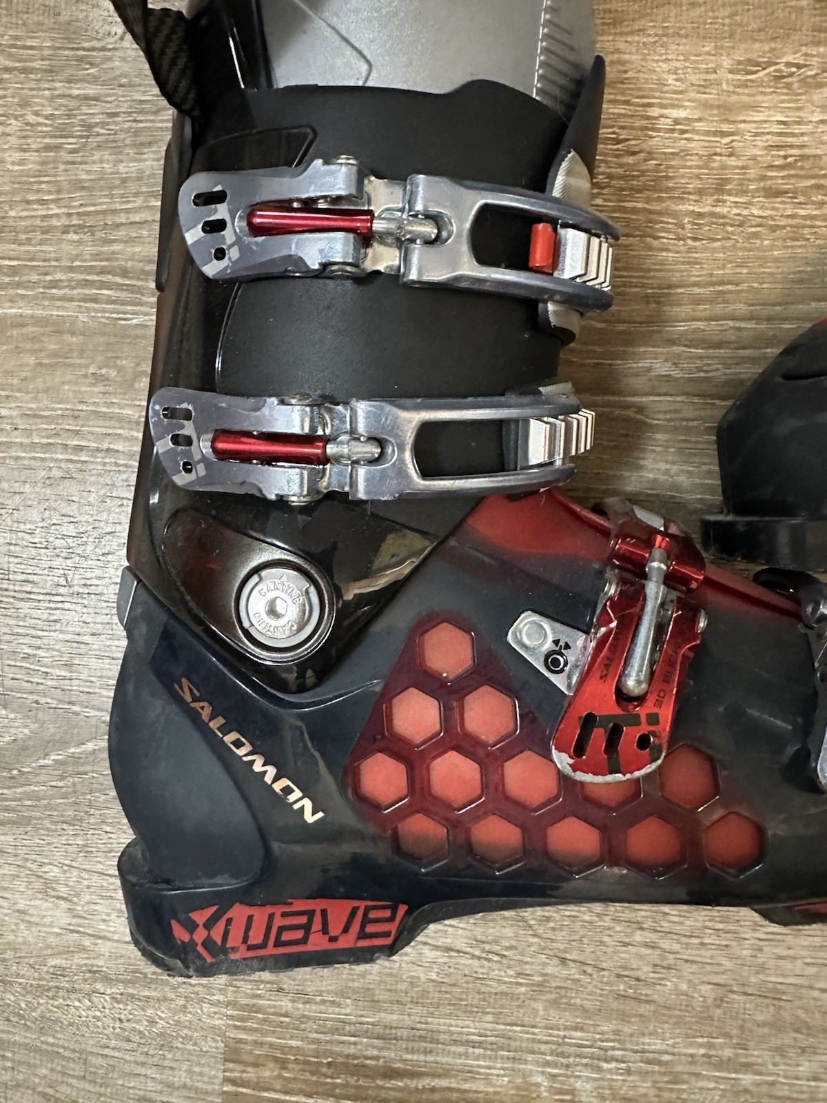 Scarponi da sci Salomon XWave 8 Free CarbonLink 315 mm 27 US misura 9 9 5 Flex 90