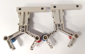 Nintendo NES Gyromite Game, Spinner, 2x Gyro Tops, 2x Rails Bundle - Tested, FF