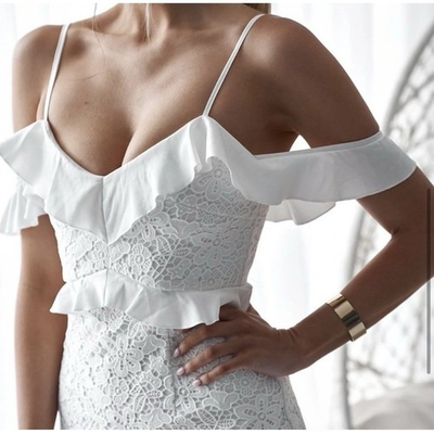 #ad NWT Two Sisters The Label Bride High Low Dress Size 4 $75.00