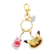 Llavero Acrílico Centro Pokemon Pokémon Café y Pikachu Dulces Gengar