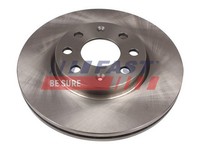 Fast 2X Bremsscheiben Vorderachse Ø 257 BelüFtet FüR Opel Corsa D Fiat Punto