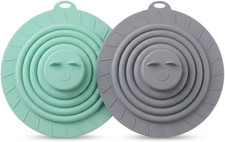Bathtub Drain Stopper, 6 Inch Silicone Tub Stopper, Reusable Suction Cup Sink Pl
