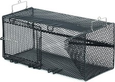 Trampa para cangrejos de río torpedo Frabill | Malla de acero de alta resistencia 18X8X8