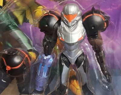 Metroid Samus Phazon Suit Action Figure with Morph Ball Jakks Pacific Nintendo