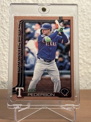 2025 Topps Update Joc Pederson #US125 Gold /2025 Texas Rangers