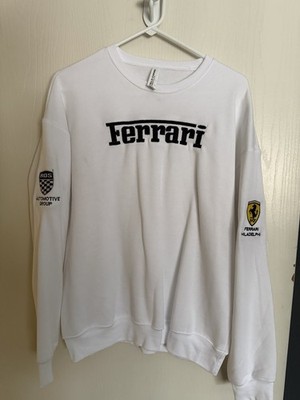 Ferrari Of Philadelphia White Medium Sweatshirt RDS Automotive Group Official