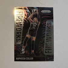 Panini 2025 WNBA Prizm Fireworks Napheesa Collier #7 Minnesota Lynx Card