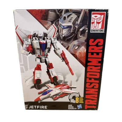 Transformers Generations Jetfire Action Figure Hasbro White Red Robot Sealed Box
