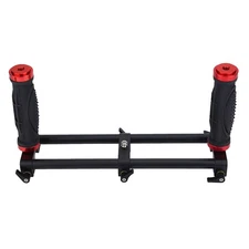 Camera Dual Grip Extender Handle Gimbal Stabilizer Rig Accessory for
