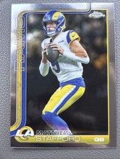 2025 Topps Chrome - Matthew Stafford #169 MVP Buyback Los Angeles Rams