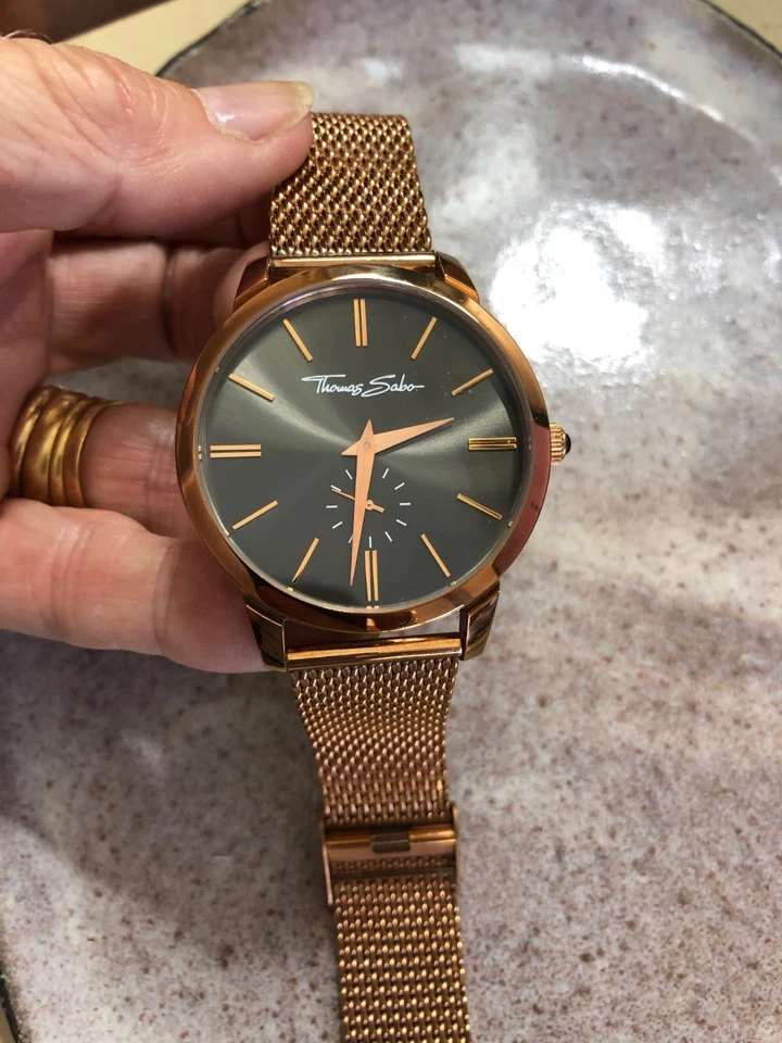 Thomas Sabo Men's Rebel Spirit Stainless Steel Rose Gold Watch 🌻 - image 4 of 4
