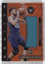 2023-24 Panini Obsidian Electric Etch Orange Flood 53/99 Vasilije Micic 00ix