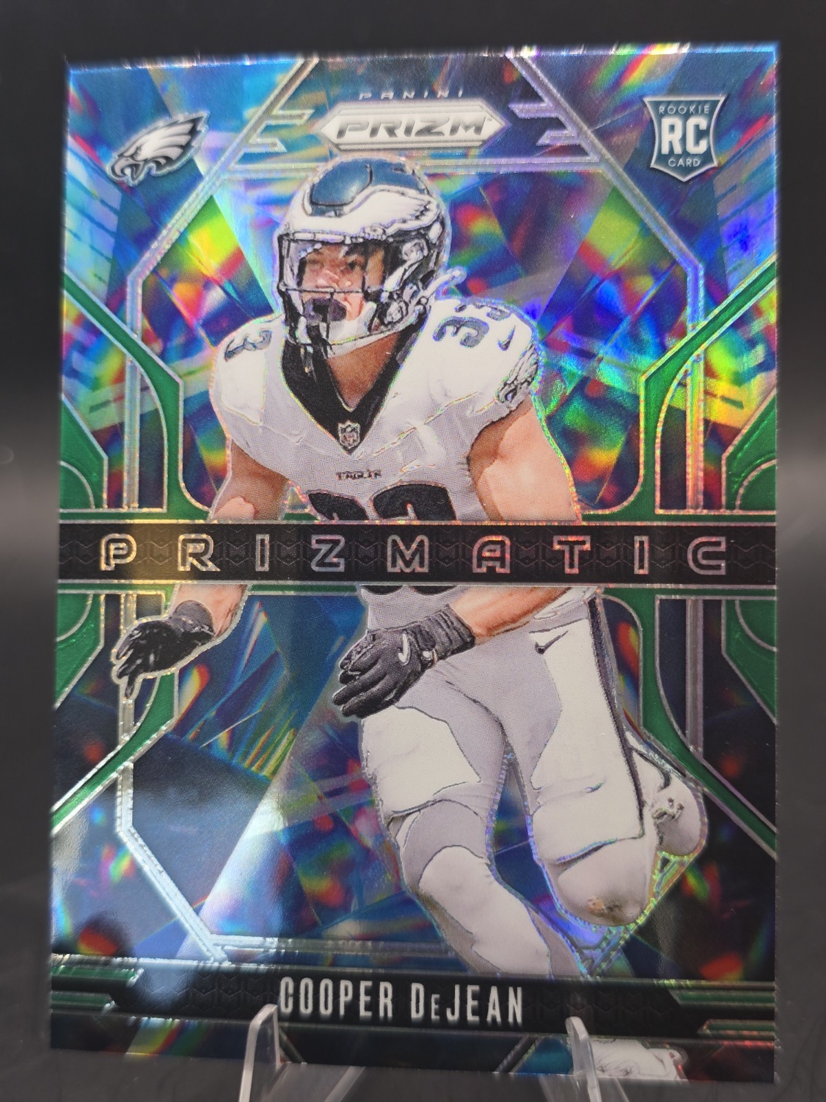 2024 Prizm - Cooper DeJean (RC) - Prizmatic Silver Prizm #6 Philadelphia Eagles