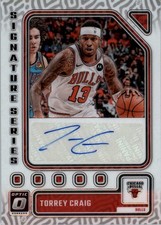 2023-24 Donruss Optic Signature Series #61 Torrey Craig Auto - BSK