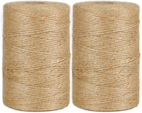 Jute-Schnur 200M Braun Garten Bilder Pflanzen Basteln NatüRlich