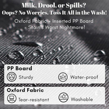 2-Pack Hanging Diaper Organizer Crib Changing Table 50 Large Capacity Baby Caddy