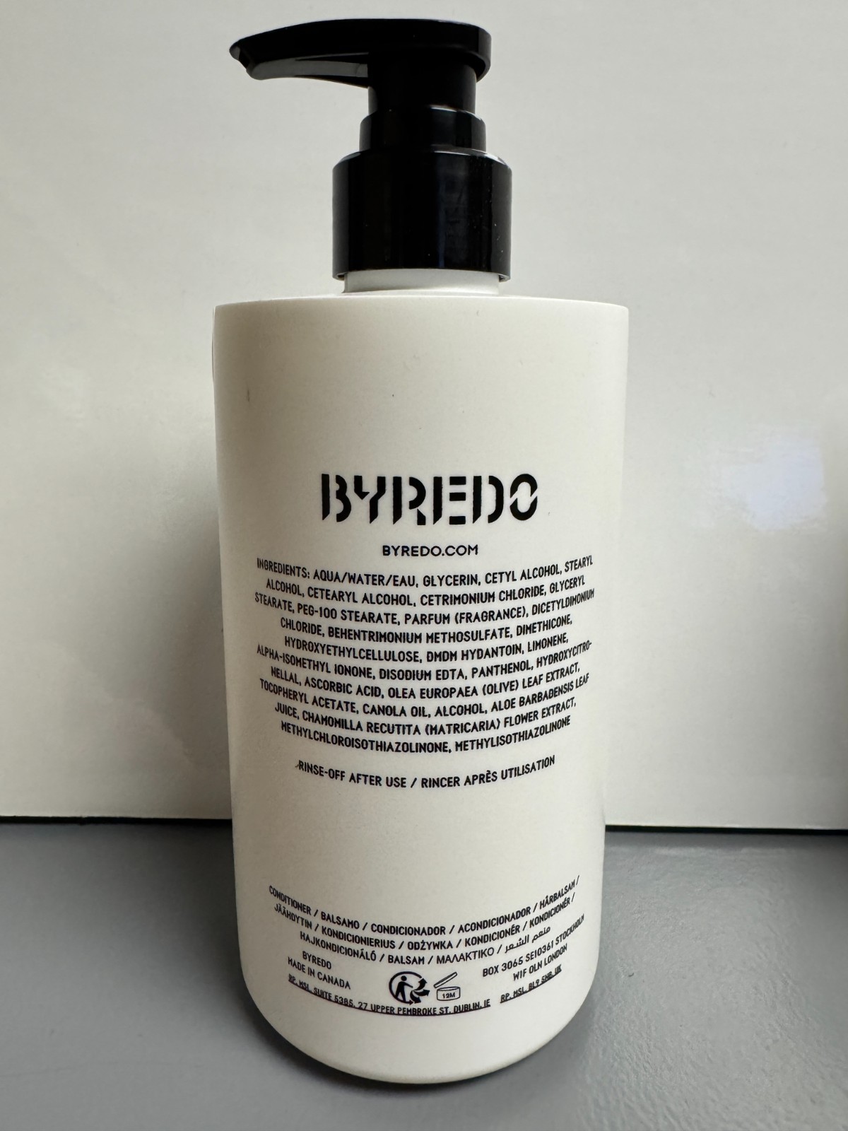 BYREDO Bal D'Afrique Collection Shampoo Conditioner Lotion Shower Gel Body Wash