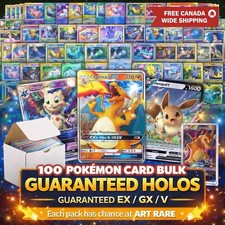 100 Pokemon Cards - V/EX Ultra Rare Card - With Holos - Pokemon TCG Bulk Lot