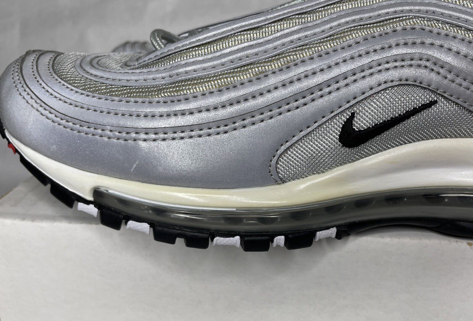 ebay nike air max 97 silver