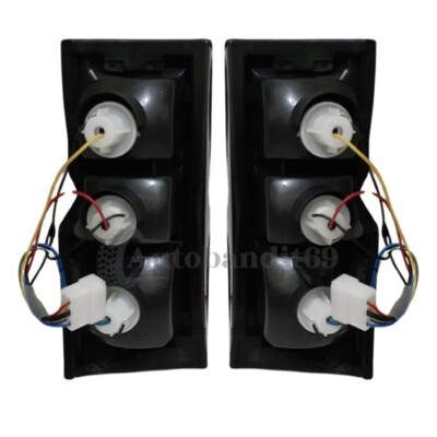中古 レンツ α-4G 替ラバー付き REAR TURN SIGNAL LAMP TAIL LIGHT SET DAIHATSU ROCKY FEROZA