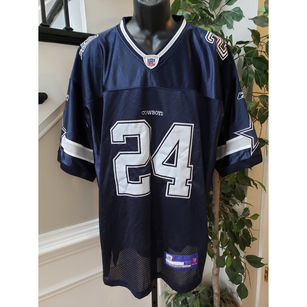 ユニフォーム Dallas Cowboys Jersey Marion Barber III Reebok Marion Barber III Dallas Cowboys Men's 2XL Blue Authentic