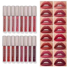 LANGMANNI Matte Liquid Lipstick Makeup Set 