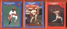 1986 Team Issue Riley's LOUISVILLE REDBIRDS SET - CARDINALS - Tom PAGNOZZI - A9L