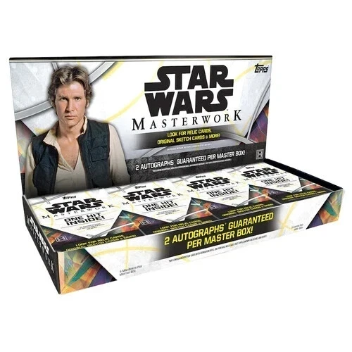 2024 Topps Star Wars Masterwork Hobby Box- Rip + Ship