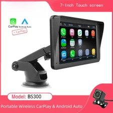 7in Car Radio Multimedia Video Player Wireless Carplay Android Auto Touch Screen