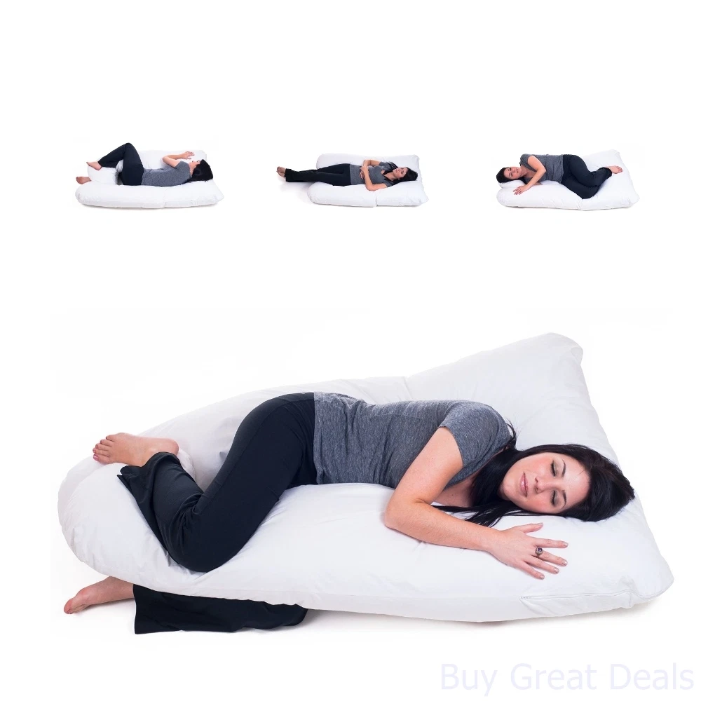 Lavish Home Full Contoured Body Pillow Maternity Pregnancy