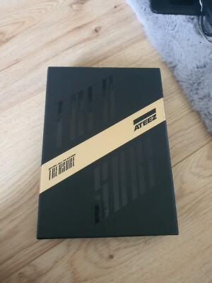 Ateez Album Treasure EP. Fin:all to action, black version, Hong Joong Photocard