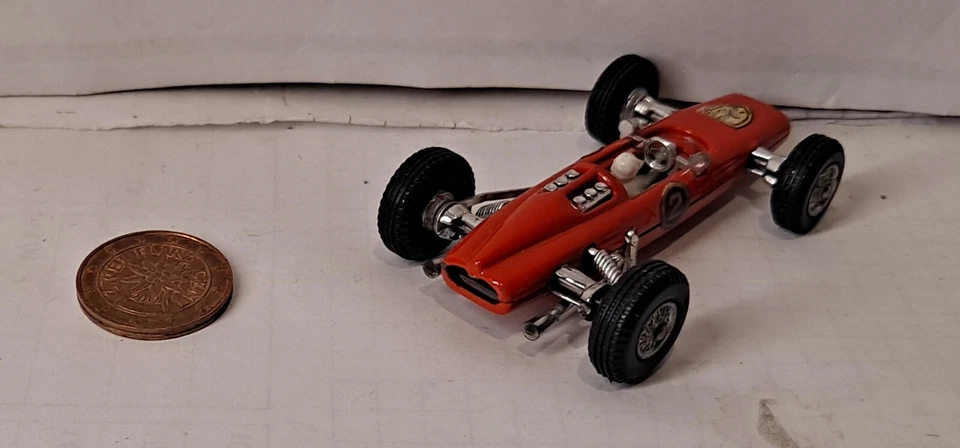 2374. POLITOYS PENNY 1/66 N.0/4 FERRARI F.1 - Immagine 4 di 4