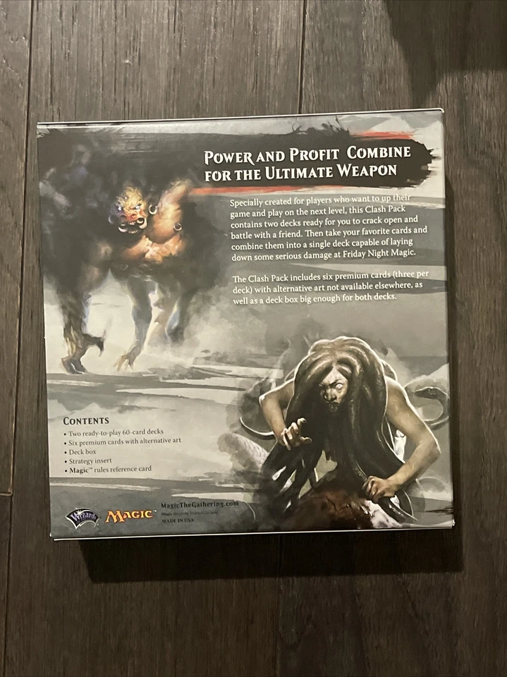 Fate Reforged Clash Pack Power and Profit (ENGLISH) SEALED NEW MAGIC MTG - Image 2 of 3