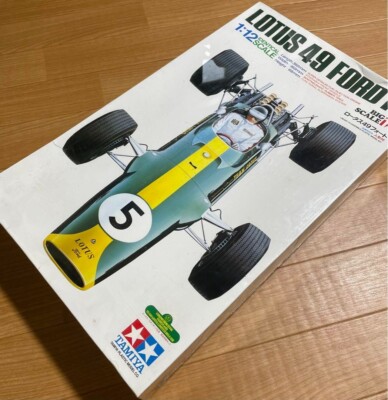 TAMIYA 1/12 Lotus 49 Ford F1 Plastic Model Big Scale Series No.12