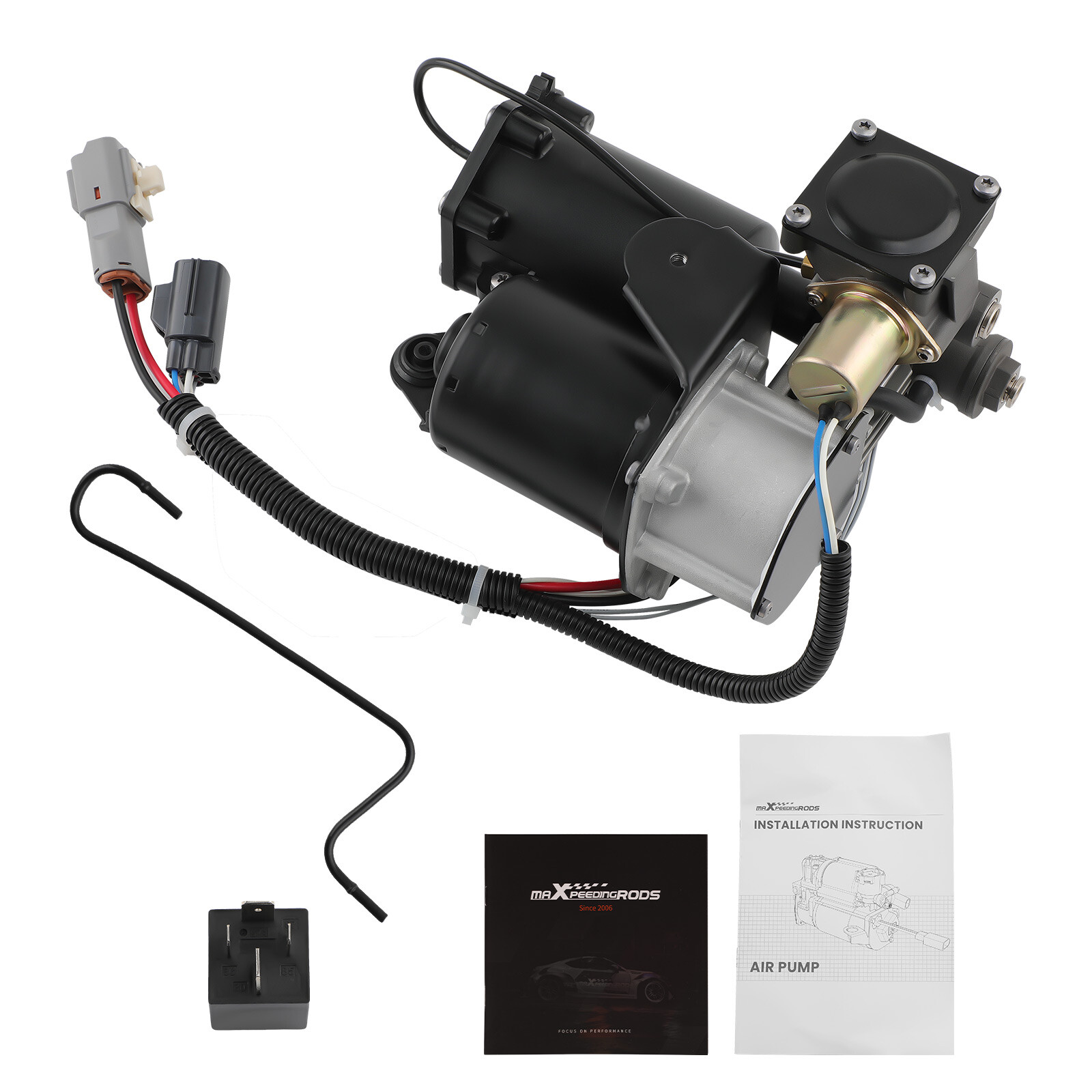 Air Suspension Compressor Pump For Land Rover Discovery LR3 LR4 2005- LR061663