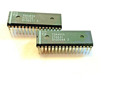 LOT OF 2  TDA4856 Original  PHILIPS 32P DIP IC