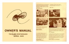 ARP The Synthesizer series 2500 Owner's Manual - Theory of operation - PDF Guide