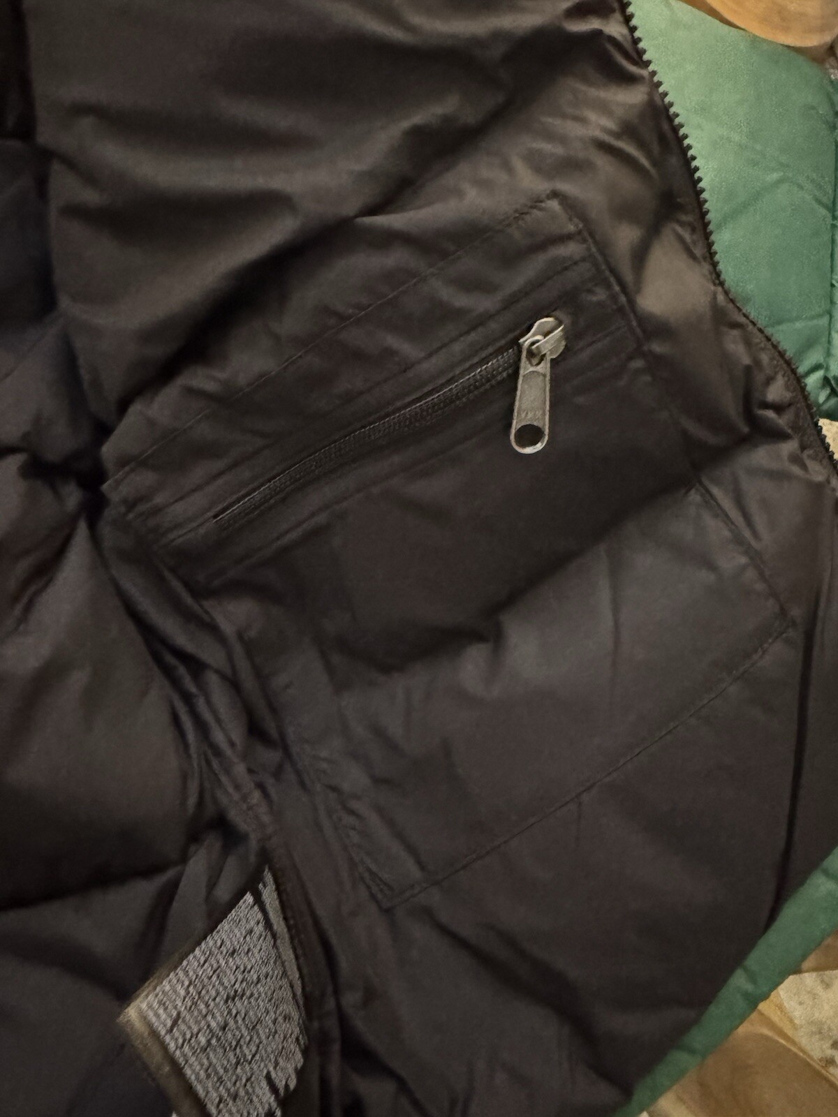 The North Face Small Black & Green Retro Nuptse Puffer Jacket - £315 image 9