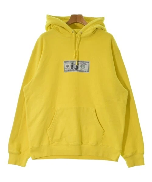 Sweat à capuche jaune Supreme L 2200503622053