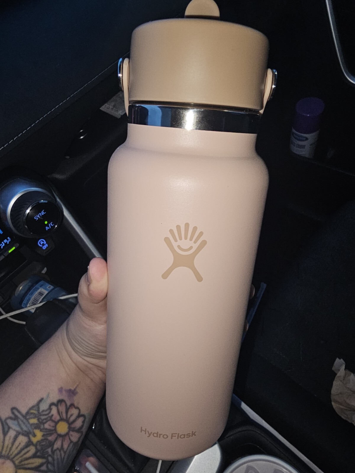 Hydro Flask - Special Edition 32 OZ NEW Whole Foods w/Flex Straw Cap , Chestnut