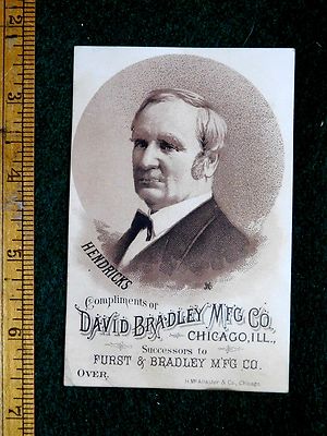 Vice President Thomas Hendricks  Campaign David Bradley MFG Co. Sulky Plow F34