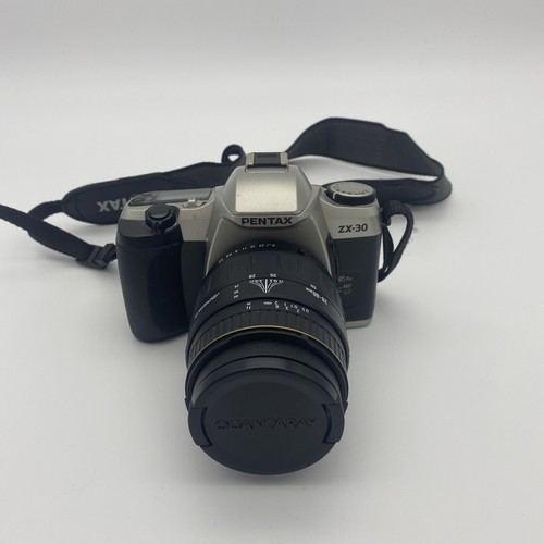 Pentax ZX-30 35mm SLR Film Camera Body + Quantaray 28-80mm Lens - 第 1/9 張圖片