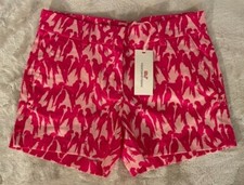Vineyard Vines Hot Pink Parrot Shorts Girls Size 10 Adjustable Waist NWT