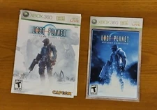 Lost Planet: Extreme Condition - Xbox 360 Authentic Artwork and Manual *NO GAME*