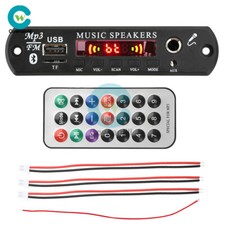 Bluetooth Audio Decoder Board Car Audio USB TF FM Radio Module MP3 Music Player