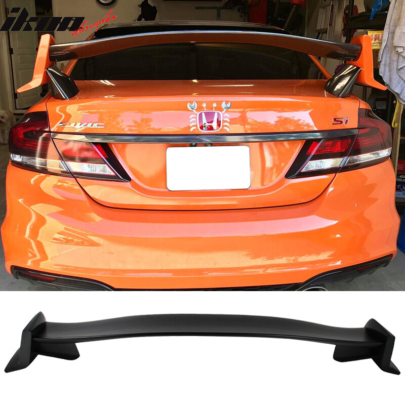 Fits 12-15 Honda Civic X 9th Gen Sedan Type R Rear Trunk Spoiler