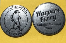 Harpers Ferry National Historical Park Peregrine Falcon Token