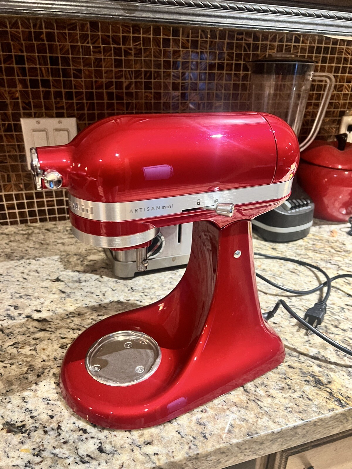 KitchenAid Artisan Mini Stand Mixer Candy Apple Red 883049421827 eBay