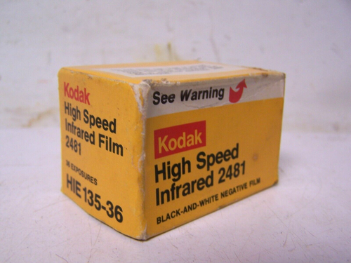 NEW Kodak High Speed Infrared Film 2481 HIE 135-36 Expired 02/84 - Picture 1 of 4