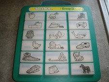 Vntg Touch'nTell Me Animal Group 2 Galoob Press Button Learn Word Spell80s T15 